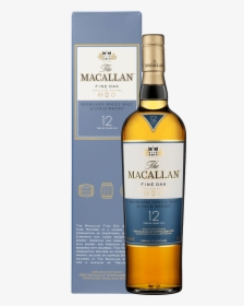 Macallan 12 Yr Old Single Malt Scotch Whisky 700m - Macallan 18 Year Old Fine Oak, HD Png Download, Transparent PNG