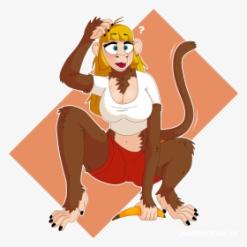 You Are As Dumb As A Monkey - Monkey Girl Tf, HD Png Download, Transparent PNG