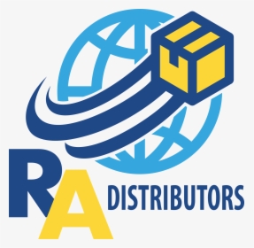 Cropped Logo Ra Distributors Vector Copy - Transparent Globe With Meridians Emoji, HD Png Download, Transparent PNG