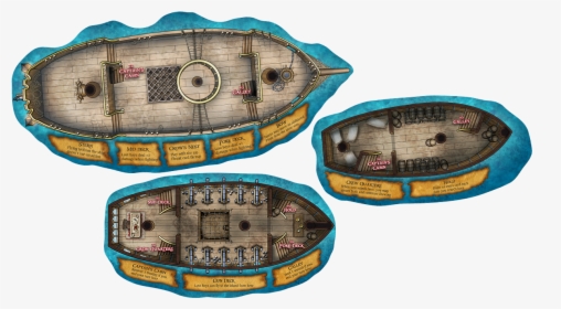Nverland Ship - Neverland's Legacy Board Game, HD Png Download, Transparent PNG