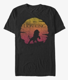 Lion King Silhouette T-shirt - Lion King Shirts For Family Disney, HD Png Download, Transparent PNG