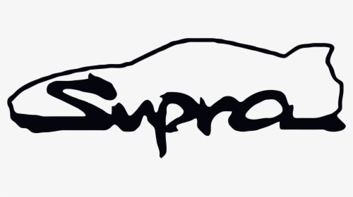 Toyota Supra Profile Logo, HD Png Download, Transparent PNG