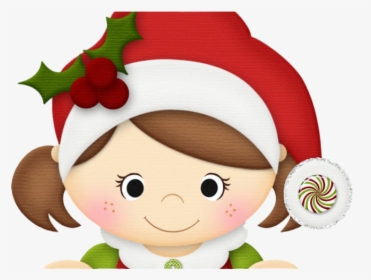 Christmas Elf Png Clipart - Cute Clipart Christmas Elf, Transparent Png, Transparent PNG