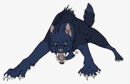 Anime Angry Wolf Drawings, - Anime Angry Wolf Drawing, HD Png Download, Transparent PNG