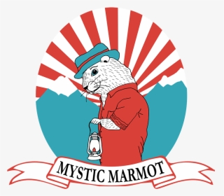 Mystic Marmot - Japan Rising Sun Circle, HD Png Download, Transparent PNG