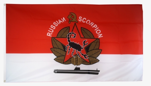 Ussr Soviet Union Russian Scorpion Flag - Flat Panel Display, HD Png Download, Transparent PNG