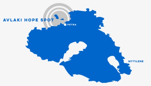 Map Hope Spot - Lesvos Map Vector, HD Png Download, Transparent PNG