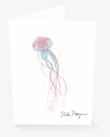 Pink Jellyfish - Sketch, HD Png Download, Transparent PNG