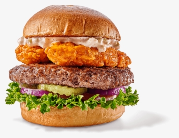 Buffalo Tender Burger - Hamburger Freigestellt, HD Png Download, Transparent PNG