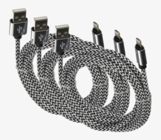 Braided Paracord Iphone Lightning Cable 3 Ft - Firearm, HD Png Download, Transparent PNG