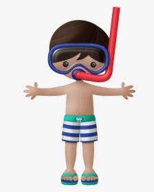 Transparent Nude Clipart - Pool Party Boy Png, Png Download, Transparent PNG
