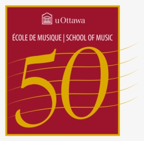 School Of Music 50th Logo, HD Png Download, Transparent PNG