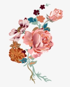 - Bohemian Watercolor Flower Png , Png Download - Watercolor Of Flower Bohemian, Transparent Png, Transparent PNG