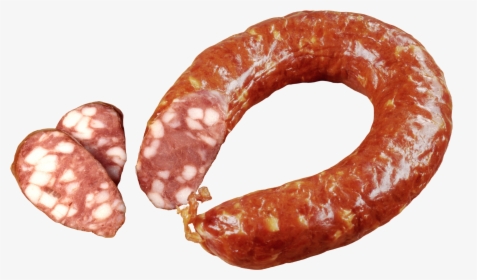 Sausage With Slice Png - Клипарт Колбаса Png, Transparent Png, Transparent PNG