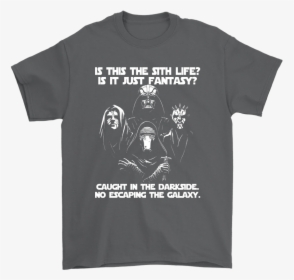 Queen Bohemian Rhapsody X Star Wars Sith Life Shirts - Star Wars Bohemian Rhapsody T Shirt, HD Png Download, Transparent PNG