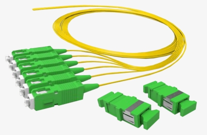 Pigtail And Optical Adapter Kit - Networking Cables, HD Png Download, Transparent PNG