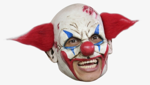 Deluxe Clown Chinless Mask - Chinless Halloween Masks, HD Png Download, Transparent PNG