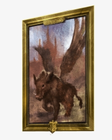 A Portrait Of A Winged Boar - Wizards Unite Wild Boar, HD Png Download, Transparent PNG