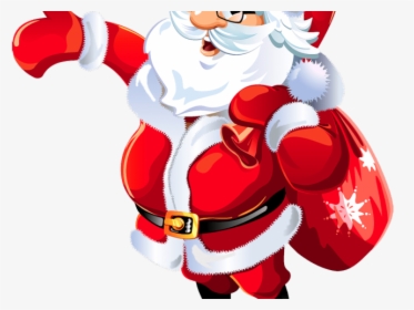 Drawn Santa Hat Clear Background , Png Download - Transparent Background Santa Png, Png Download, Transparent PNG