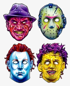 Scary Movie Characters Drawings, HD Png Download, Transparent PNG