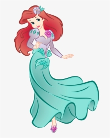Princesas Disney Ariel - Transparent Little Mermaid Gif, HD Png Download, Transparent PNG