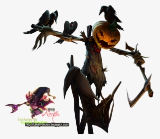 Png-pumpkinhead Fiddlesticks - Pumpkinhead Fiddlesticks Png, Transparent Png, Transparent PNG