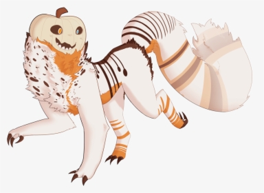 Pumpkin Head - Cartoon, HD Png Download, Transparent PNG