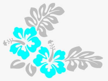 13 Hibiscus Clipart Corner Free Clip Art Stock Illustrations - Flower Vector Png Black And White, Transparent Png, Transparent PNG