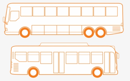 Angle,area,text - Bus Vector Side, HD Png Download, Transparent PNG