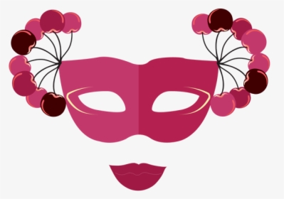 Cherry Mask - Illustration, HD Png Download, Transparent PNG