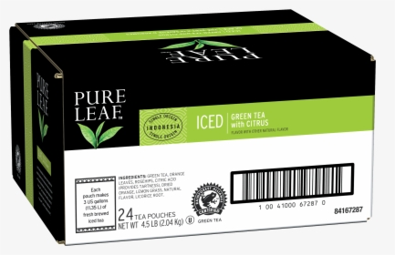 Pure Leafᵀᴹ Iced Loose Tea Pouch Green With Citrus - Black Tea Pouches, HD Png Download, Transparent PNG