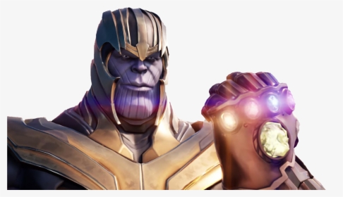 Fortnite Characters Transparent - Thanos With Infinity Stones, HD Png Download, Transparent PNG