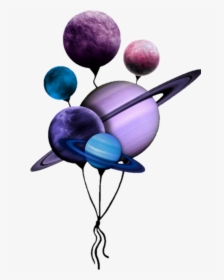 #baloes #planetas - Planets Balloon Clipart Png, Transparent Png, Transparent PNG