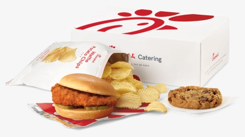 Chick Fil A Chicken Sandwich Packaged Meal, HD Png Download, Transparent PNG