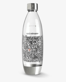 1l Doodle Designer Bottle - Sodastream Bottles, HD Png Download, Transparent PNG