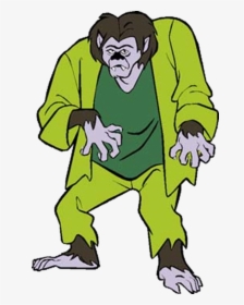 Wolfmans Ghost Png Scooby Doo Wolfman Costume - Cartoon Scooby Doo Monster, Transparent Png, Transparent PNG