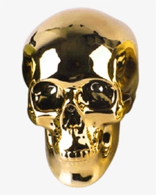 Gold Skull Png - Gold Skull Money Box, Transparent Png, Transparent PNG