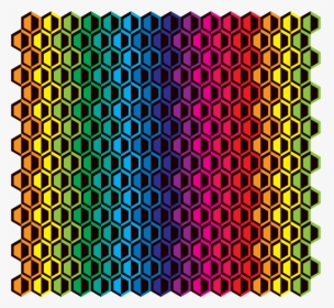 Playing Around With Hexagons And Color Gradient - Circle, HD Png Download, Transparent PNG