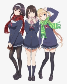 Eriri Utaha Megumi, HD Png Download, Transparent PNG