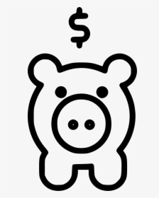 Piggy Bank Dollar Sign, HD Png Download, Transparent PNG