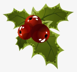 Holly Christmas Design Element Mug , Png Download - Mistletoe Jpg, Transparent Png, Transparent PNG