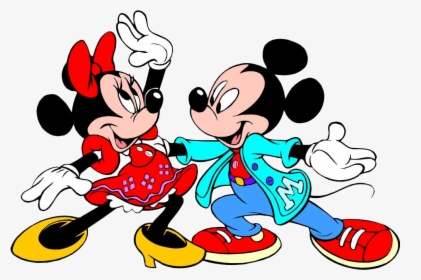 50s Dancers Cliparts - Mickey Mouse Minnie Mouse Dancing, HD Png Download, Transparent PNG