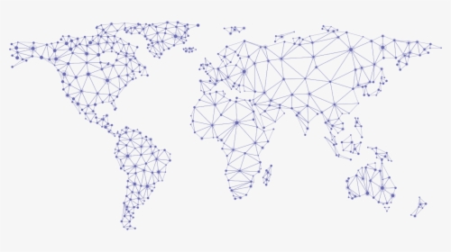 World Map Of Client Base - Professional Background Image For A Website, HD  Png Download , Transparent Png Image - PNGitem