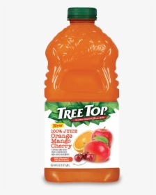 Orange Mango Cherry Juice Jar - Treetop Apple Juice, HD Png Download, Transparent PNG