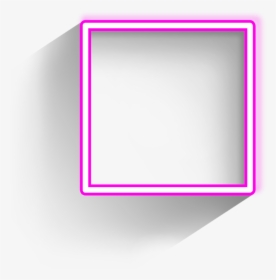 #square #freetoedit #frame #pink #border #geometric - Pink Square Frame Transparent, HD Png Download, Transparent PNG
