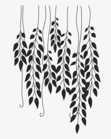Tree Vines And Flowers Drawing Clipart , Png Download - Vines Around A Branch Drawing, Transparent Png, Transparent PNG