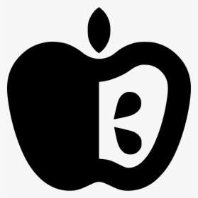 Apple Bite Comments - Heart, HD Png Download, Transparent PNG