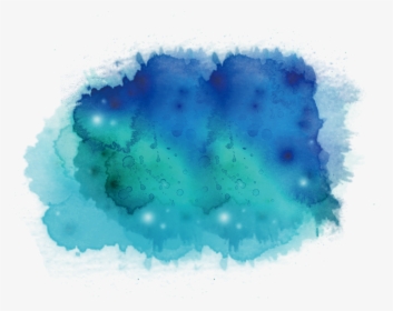 Ink Wash Painting Watercolor Painting Blue Teal Illustration - Blue And Green Watercolour, HD Png Download, Transparent PNG