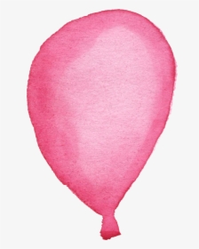 Watercolor Png Transparent - Water Color Balloon Png, Png Download, Transparent PNG