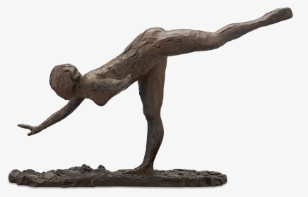 Arabesque On Right Side By Edgar Degas - Statue, HD Png Download, Transparent PNG